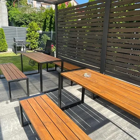 아파트 Villa Riviera Apartament 4 Osobowy Dwupokojowy Z Tarasem Poddabie *